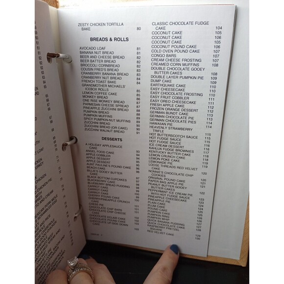 Heart Of The Triad Quilt Guild Cookbook Kernersville, NC 2006 Hardcover Binder - Picture 6 of 7